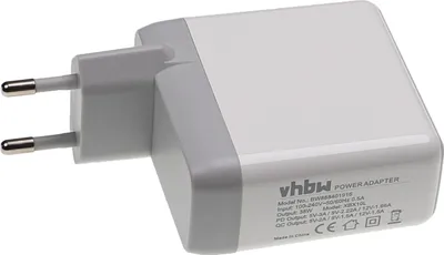 Produktbild von vhbw Netzteil / Ladegerät kompatibel mit Nintendo Switch Elektrogeräte - USB-C + USB-A Netzadapter 5 - 12V