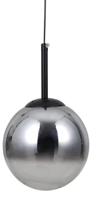 Zdjęcie produktu dla Lampa wisząca LED VELADA czarna matowa 5W Ciepła biel 203lm szkło wym:120x15x15cm IP20 Italux