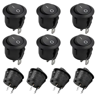 Zdjęcie produktu dla 10 sztuk włączników krańcowych, 12 V, miniaturowy, dwupozycyjny, wodoodporny włącznik do samochodów i łodzi
