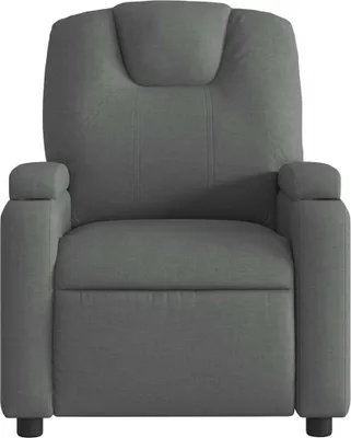 Produktbild von vidaXL Massagesessel Dunkelgrau Stoff