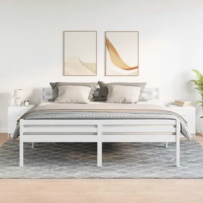 Obrázok produktu pre vidaXL Nočné stolíky 2 ks s 2 zásuvkami biele 40x36x50 cm