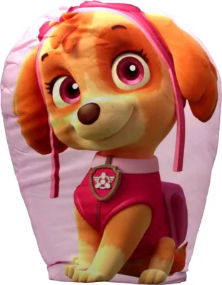 Produktbild von Skye | 3D Konturen Deko-Kissen | 40 x 30 cm | Paw Patrol