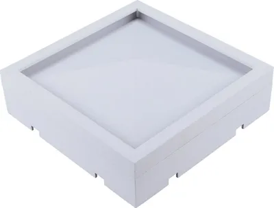 Produktbild von HEITRONIC LED Aufbauleuchte ALEKSI 8W quadratisch Deckenleuchte Deckenlampe Panel LED-Panel