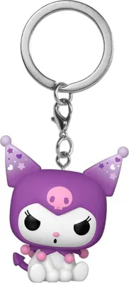 Obrázek produktu pro Sanrio POP! vinylová klíčenka 4 cm K/MM- Kuromi Display (12)