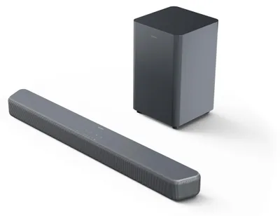 Produktbild von Philips TAB5601/10, 2.1 Kanäle, 145 W, Dolby Digital Plus, DTS Digital Surround, DTS Virtual:X, Musik, Dialog Enhance, 290 W, 8 Ohm