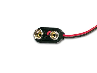 Produktbild von Velleman - BS-IR - Batterieclip für 1 x 9V-Batterie ("I"-Typ)