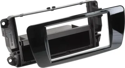 Produktbild von 2DIN Radioblende mit Fach Seat Ibiza 2008 > Klavierlack / schwarz