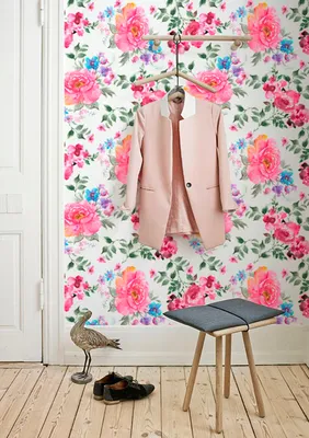 Produktbild von Coloray Fototapete 104x70 cm Latextapete Magicstick - Rosen romantische Blumen