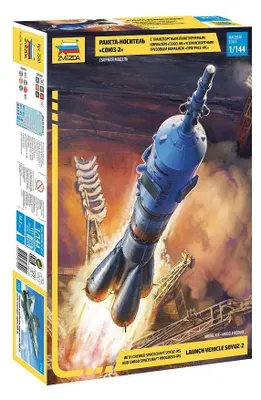 Zdjęcie produktu dla Zestaw modelarski Universe 7500 - Rakieta Sojuz (1:144)