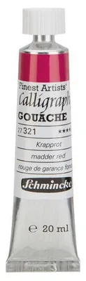 Produktbild von Schmincke Calligraphy Gouache Kalligraphie-Gouache 20 ml - 321 Krapprot