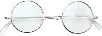 Produktbild von Klare Sonnenbrille im 60er  Jahre  Stil als Kostümzubehör