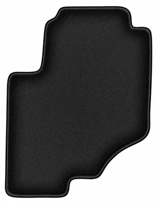 Imagen del producto de Alfombrilla conductor de moqueta para SsangYong Rexton II 2017- (SUV) – 1 pieza, negra, a medida – Wielganizator DURBAN