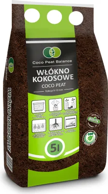 Produktbild von Włókno kokosowe Coco Peat 0-10mm 5l - Biovita
