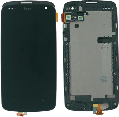 Produktbild von Display für HTC Desire 500 Farbe: Schwarz Displayglas Touchscreen Bildschirm