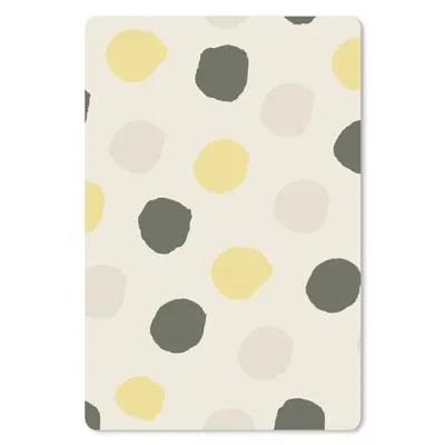 Produktbild von MuchoWow® Mauspad Mousepad Tupfen - Pastell - Muster 40x60 cm - Mousepads - Maus Mat - Pad - Mausunterlage - Schreibtisch Accesoire