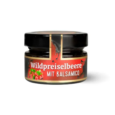 Produktbild von Wildpreiselbeere mit Balsamico, 120 g