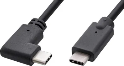 Immagine prodotto di MicroConnect Cavo USB-C da 1 m 3.2 Gen2 a un'estremità Angolato 60W 10Gbps