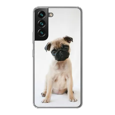 Produktbild von MuchoWow® Handyhülle Schutzhülle Hülle für Samsung Galaxy S22 Hund - Haustiere - Porträt Silikon Softcase Handy Hülle - Mobiltelefonhülle