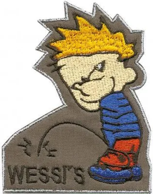 Produktbild von Aufnäher - Wessis - 01975 - Gr. ca. 8cm x 11cm