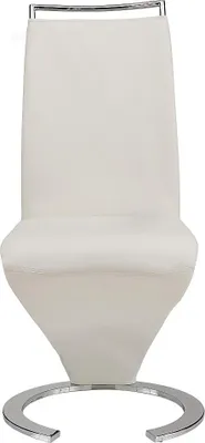 Produktbild von 2er Set TWIZY Stühle - Kunstleder weiß