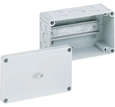 Produktbild von SPELS Reihenklemmen-Kasten RK4/18KL leer incl. Zubehör 61591201
