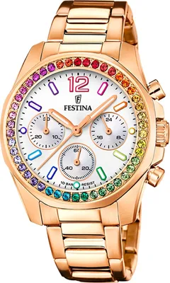 Image de Festina Montre Femme Casual en acier inoxydable rose UF20639/2