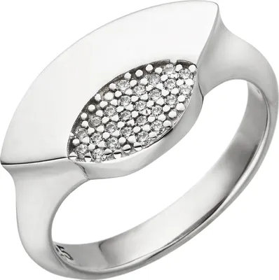 Produktbild von Gr. 56 Damen Ring 925 Sterling Silber 25 Zirkonia Silberring