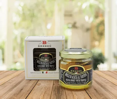 Obrázok produktu pre Agátový med s hľuzovkou, 100 g