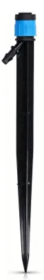 100 Tropfbewässerungsköpfe 18 cm 360° für 4/7 mm Schlauch