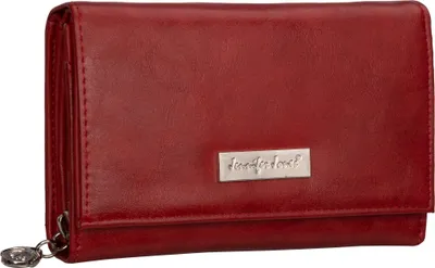 Produktbild von JENNIFER JONES Damen Geldbörse Portemonnaie Rot (1103)