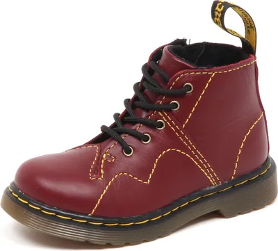 Imagen del producto de E4898: calzado anfibio, marca Bimbo, color rojo, Dr. Martens, zapatos, botas, para bebé, para niño