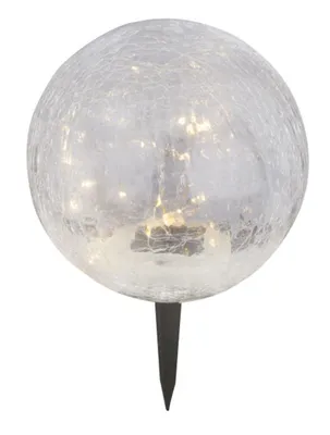 Produktbild von Globo Lighting Solarleuchte Kunststoff schwarz, 20x LED