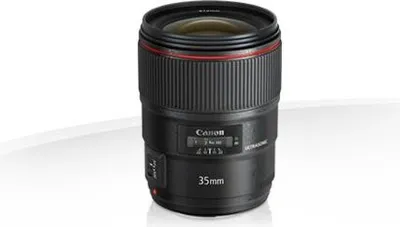 Produktbild von Canon EF 35mm f/1.4L II USM Objektiv, Standardobjektiv, 14/11, Canon EF, Autofokus
