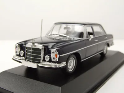 Produktbild von Mercedes 300 SEL 6.3 S-Klasse W109 1968 dunkelblau Modellauto 1:43 Maxichamps