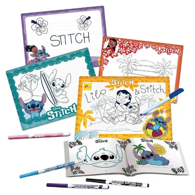 Image de École de dessin Disney Stitch avec des marqueurs parfumés