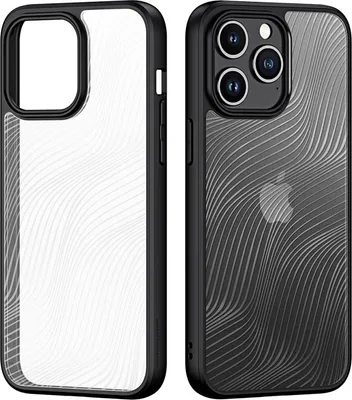 Zdjęcie produktu dla Etui Dux Ducis Aimo do Apple iPhone 15 Pro - Czarny KP28063