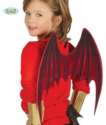 Produktbild von Fledermaus Teufel Flügel für Kinder Halloween Zubehör