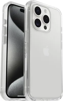 Produktbild von OtterBox Symmetry Clear iPhone 15 Pro - clear