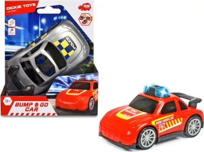 Image de Dickie 203341022 Bump & Go Car, 2-sort.