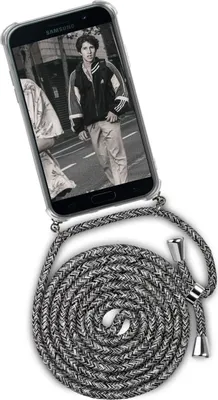 Produktbild von TWIST-Case + TWIST-Cord für Samsung Galaxy A5 (2017), Farbe:White Noise (Silber)