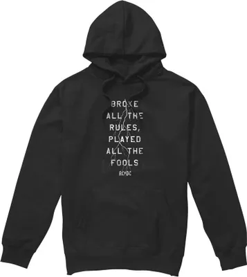 Immagine prodotto di AC/DC - Felpa con cappuccio "Struck" da uomo TV7273 (XL) (Nero)
