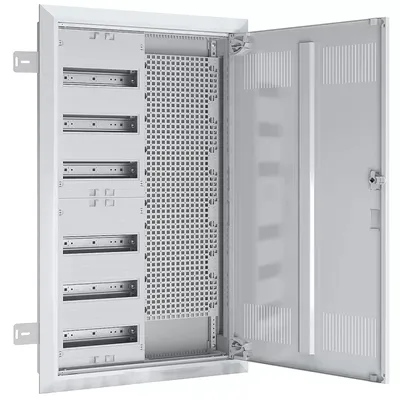 Immagine prodotto di Distributore di campo ABN da incasso/HW, profondità 110 mm con sportello di ventilazione, 6 file, pannello multimediale REG LexCom UK26RM8750