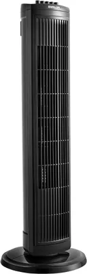 Produktbild von Standventilator – Raumkühler – Energiesparende Timer-Funktion – 76 cm – Schwarz
