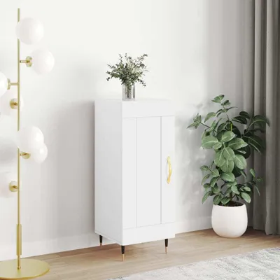 Immagine prodotto di vidaXL Credenza bianca 34,5x34x90 cm Materiale a base di legno