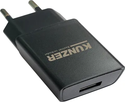 Zdjęcie produktu dla Zasilacz sieciowy USB Kunzer 230 V, 50–60 Hz; wyjście: 5 V; 2 000 mA 7USBL230