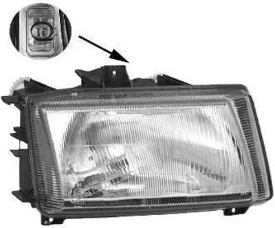Immagine prodotto di VAN WEZEL Faro destro per furgone VW Caddy II (9K9A) 5826964