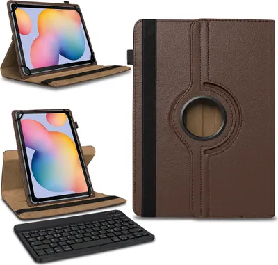 Produktbild von Tasche Tastatur Hülle für Samsung Galaxy Tab A9+/ A9 Plus Schutzhülle BluetoothFarben:Braun