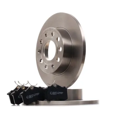Produktbild von 2X Bremsscheiben + Bremsbeläge Hinten