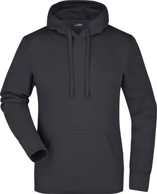 Produktbild von Ladies' Hooded Sweat Klassisches Kapuzensweat black, Gr. XL