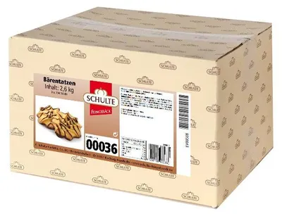 Image de Conrad Schulte Sablés d'ours au chocolat noir 2600g